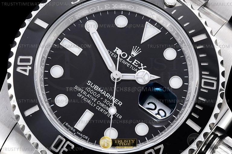 0708 TravelReady ROLSUB0426A – Submariner 116610LN 904L SS SS Black V6F V2 VS 1054